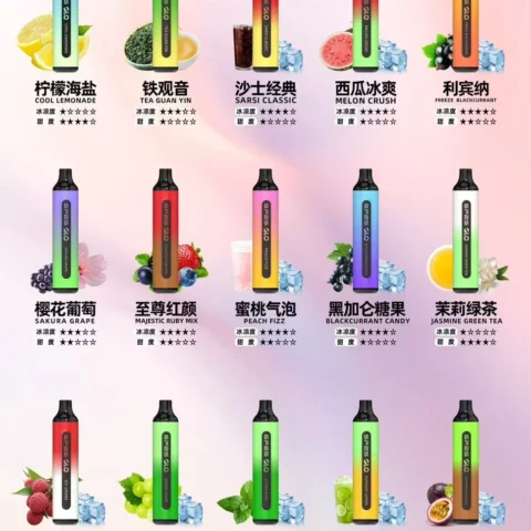 SP2S 拋棄式電子煙 7000口